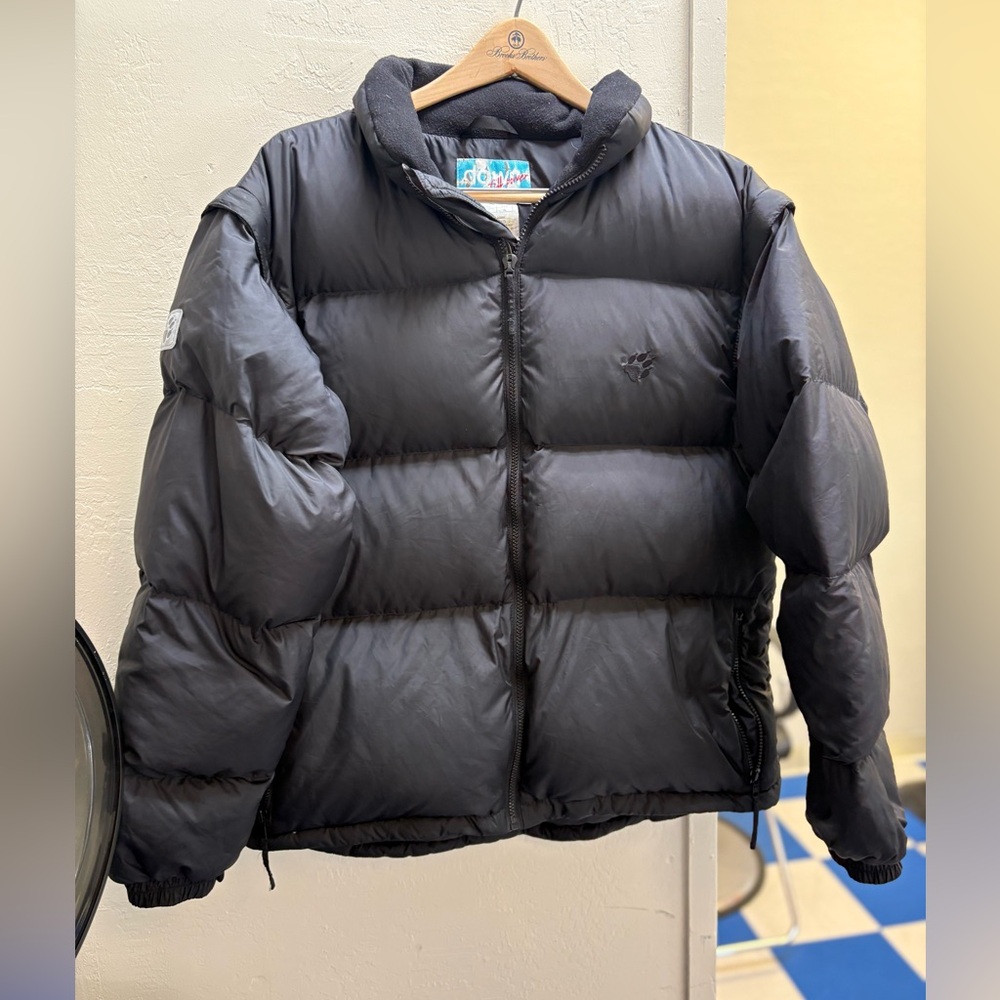 Jack Wolfskin Black Down Jacket - image 2